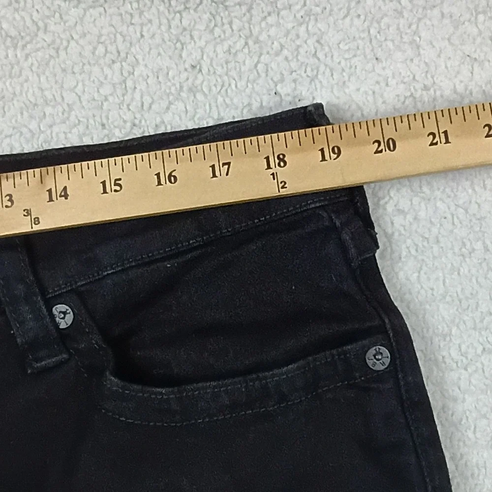 True Religion Ricky Relaxed Straight Men 38X32 Shadow Black Flap Pocket Street